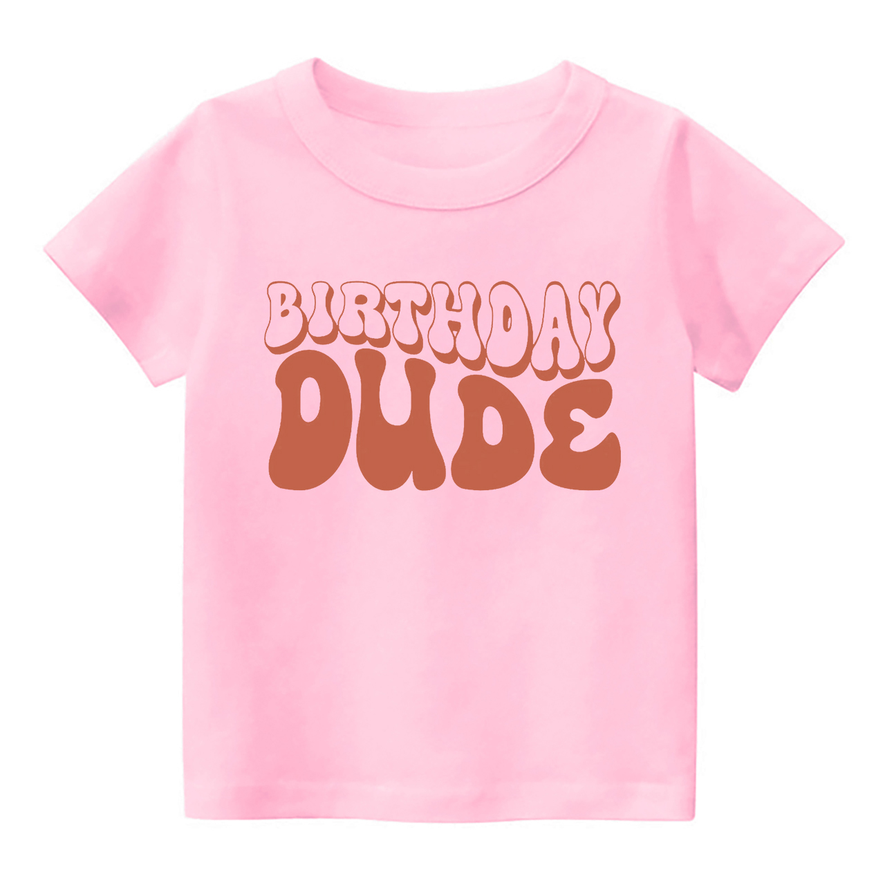 Birthday Dude Natural Shirt For Kids