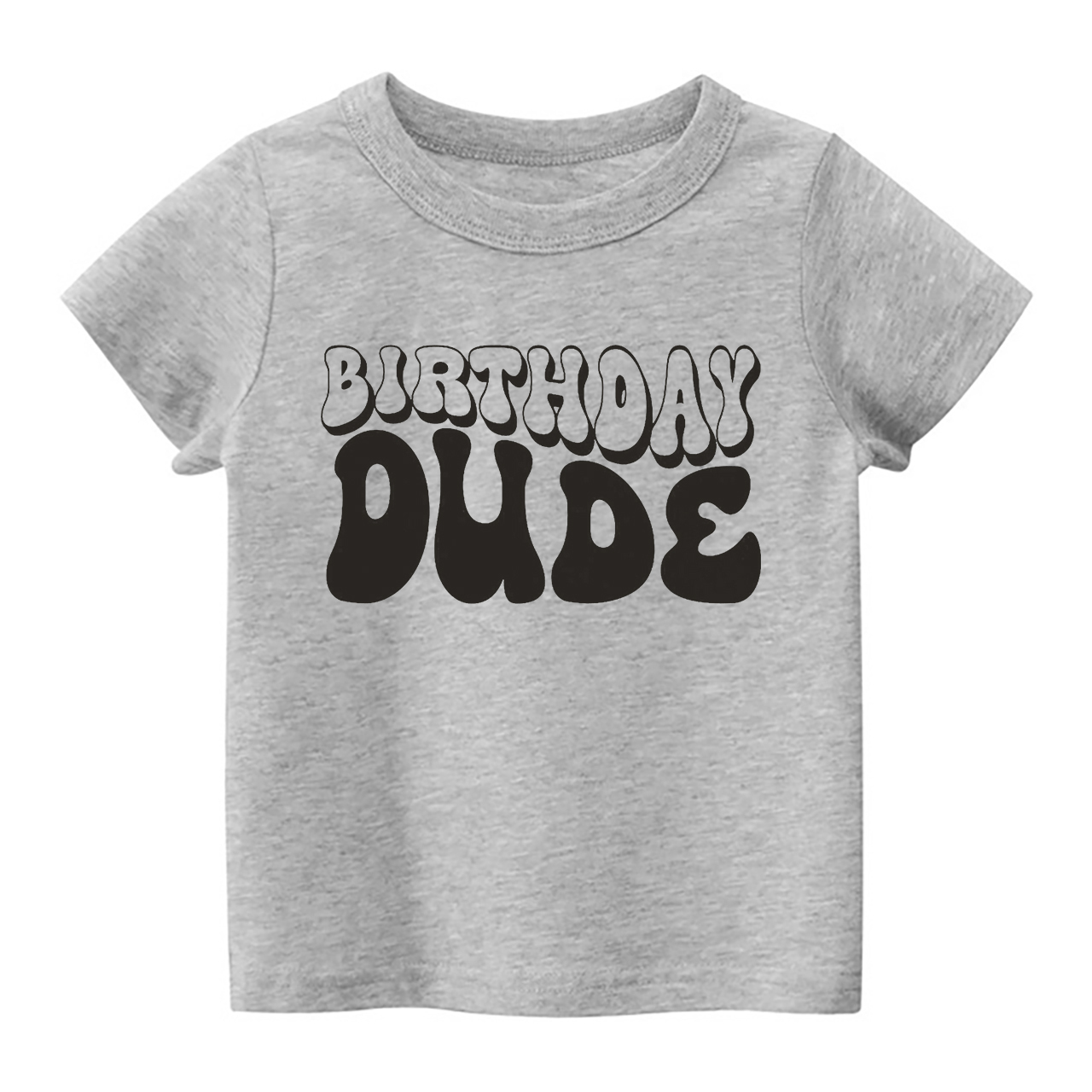 Birthday Dude Natural Shirt For Kids