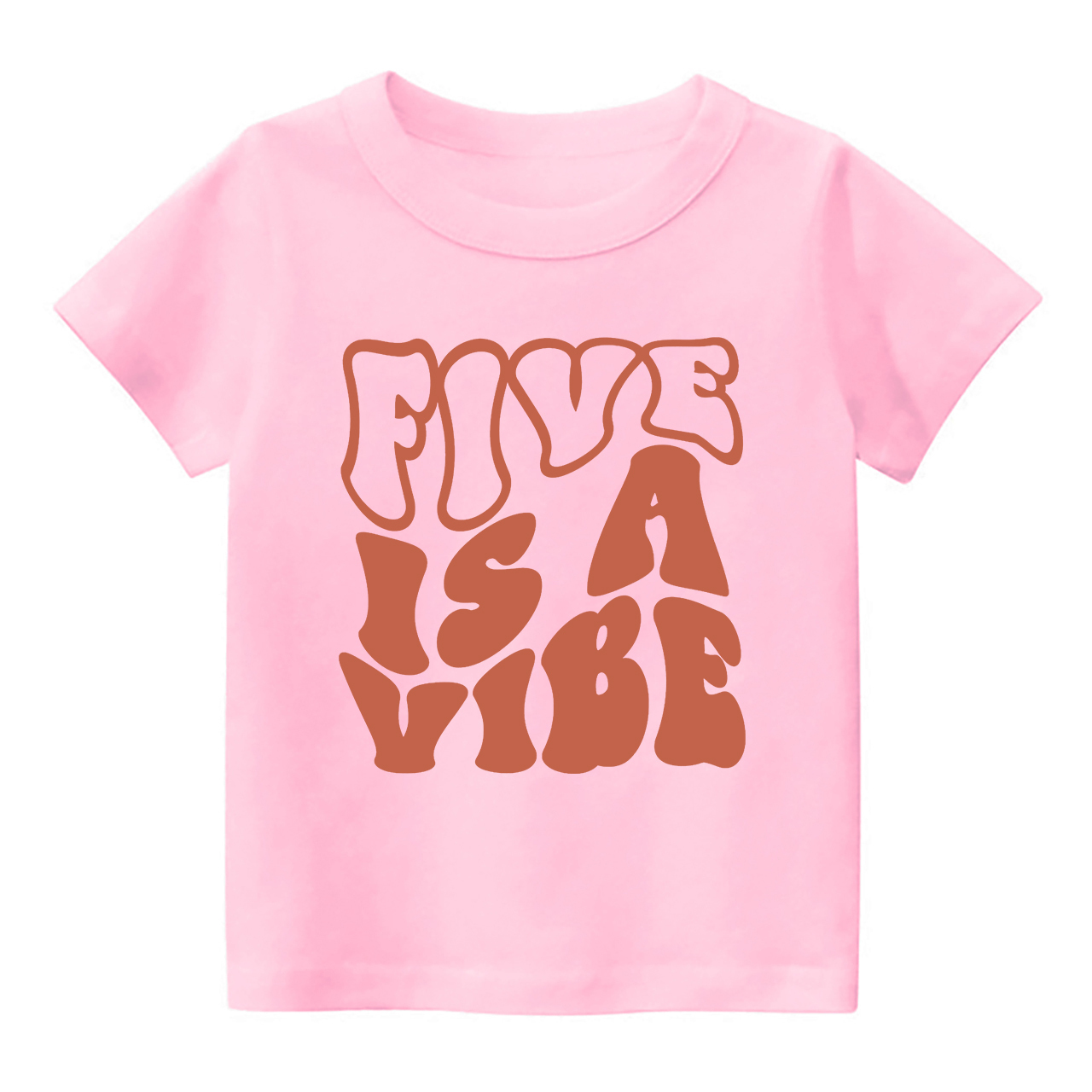 Retro Fifth Birthday Shirt For Kids