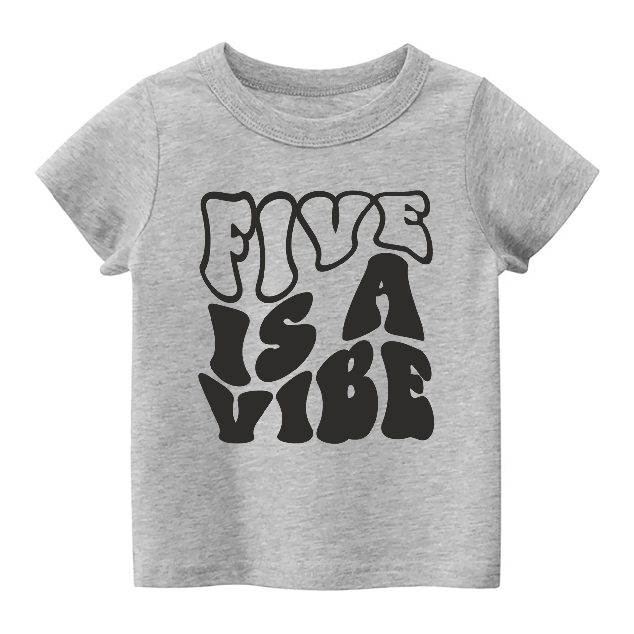 Retro Fifth Birthday Shirt For Kids
