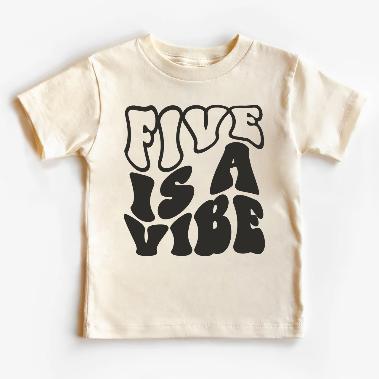 Retro Fifth Birthday Shirt For Kids