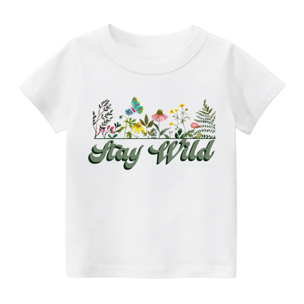 Stay Wild Nature Toddler Shirt