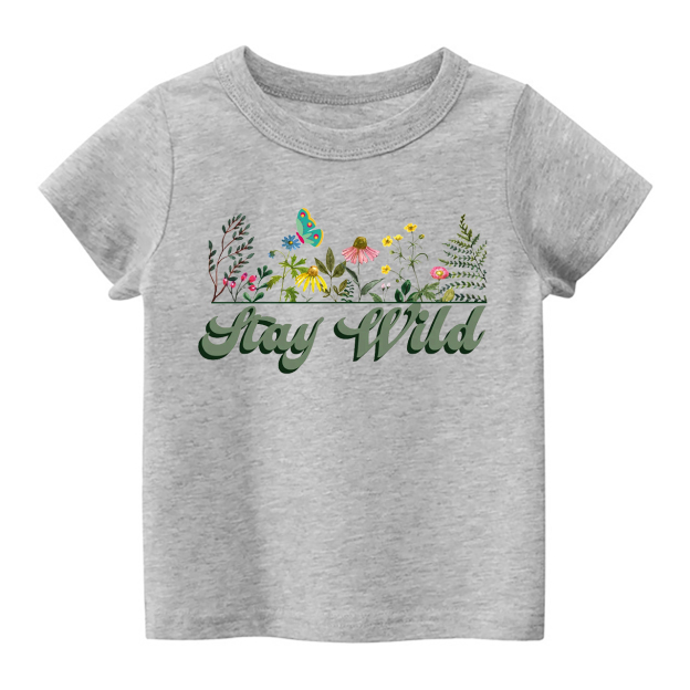 Stay Wild Nature Toddler Shirt