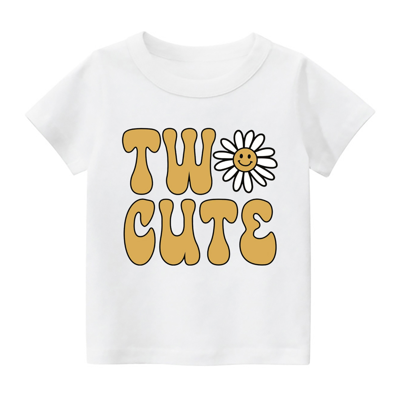 Two Cute Daisy 2nd Birthday Shirt For Kids