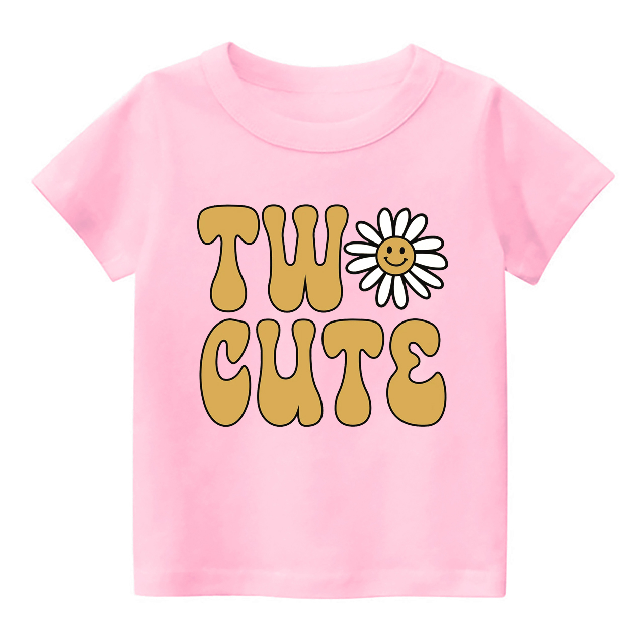 Two Cute Daisy 2nd Birthday Shirt For Kids