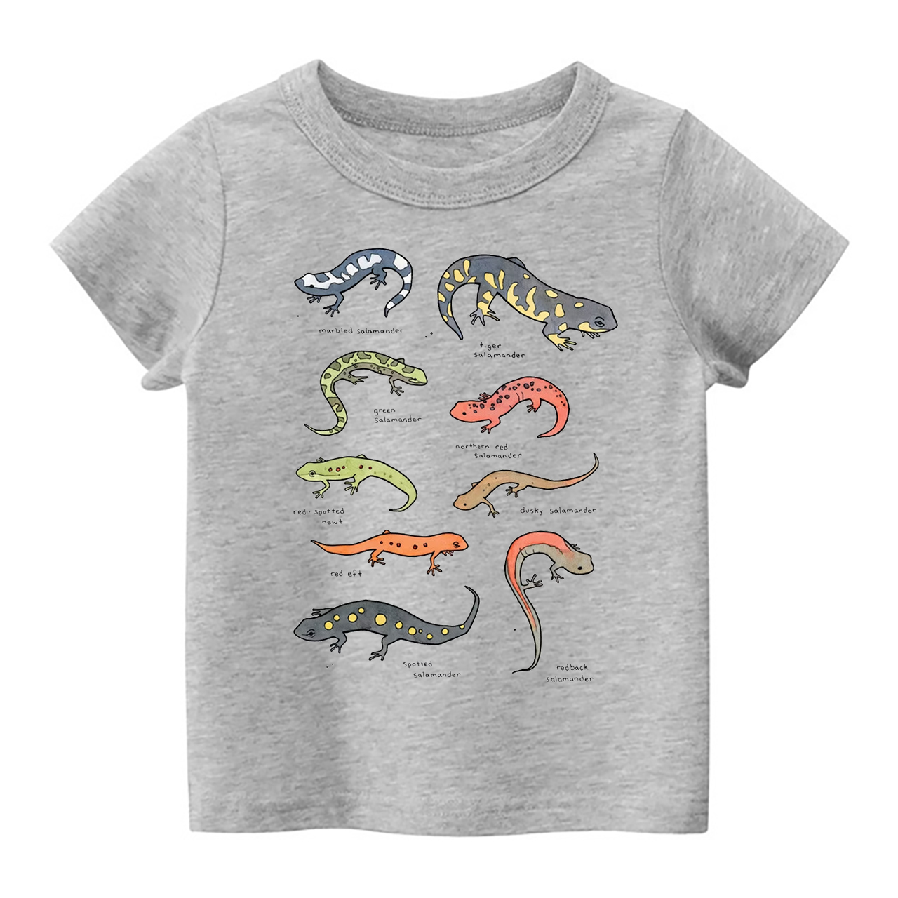 Salamanders Chart Kids Shirt SaleBeepumpkin™
