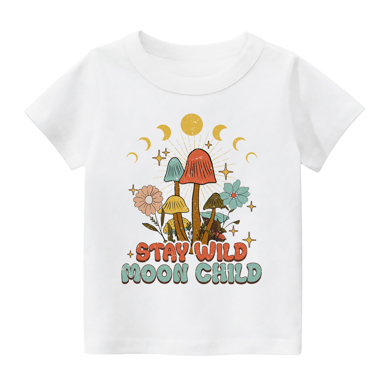 Stay Wild Moon Child Kids Shirt