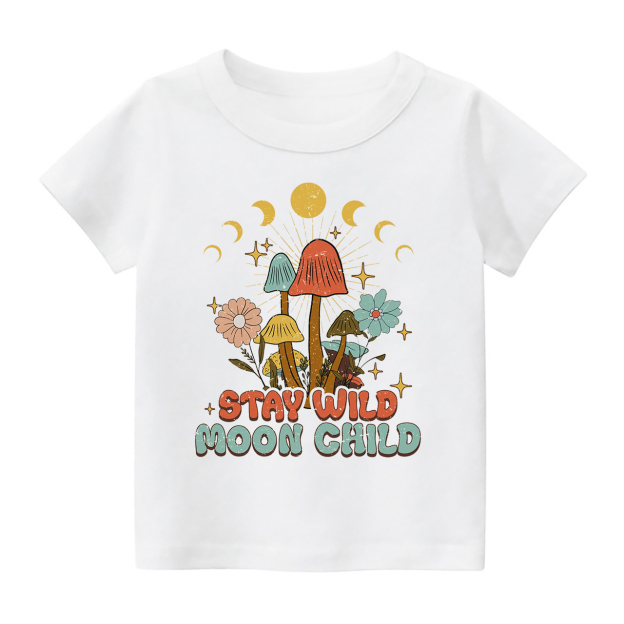 Stay Wild Moon Child Kids Shirt