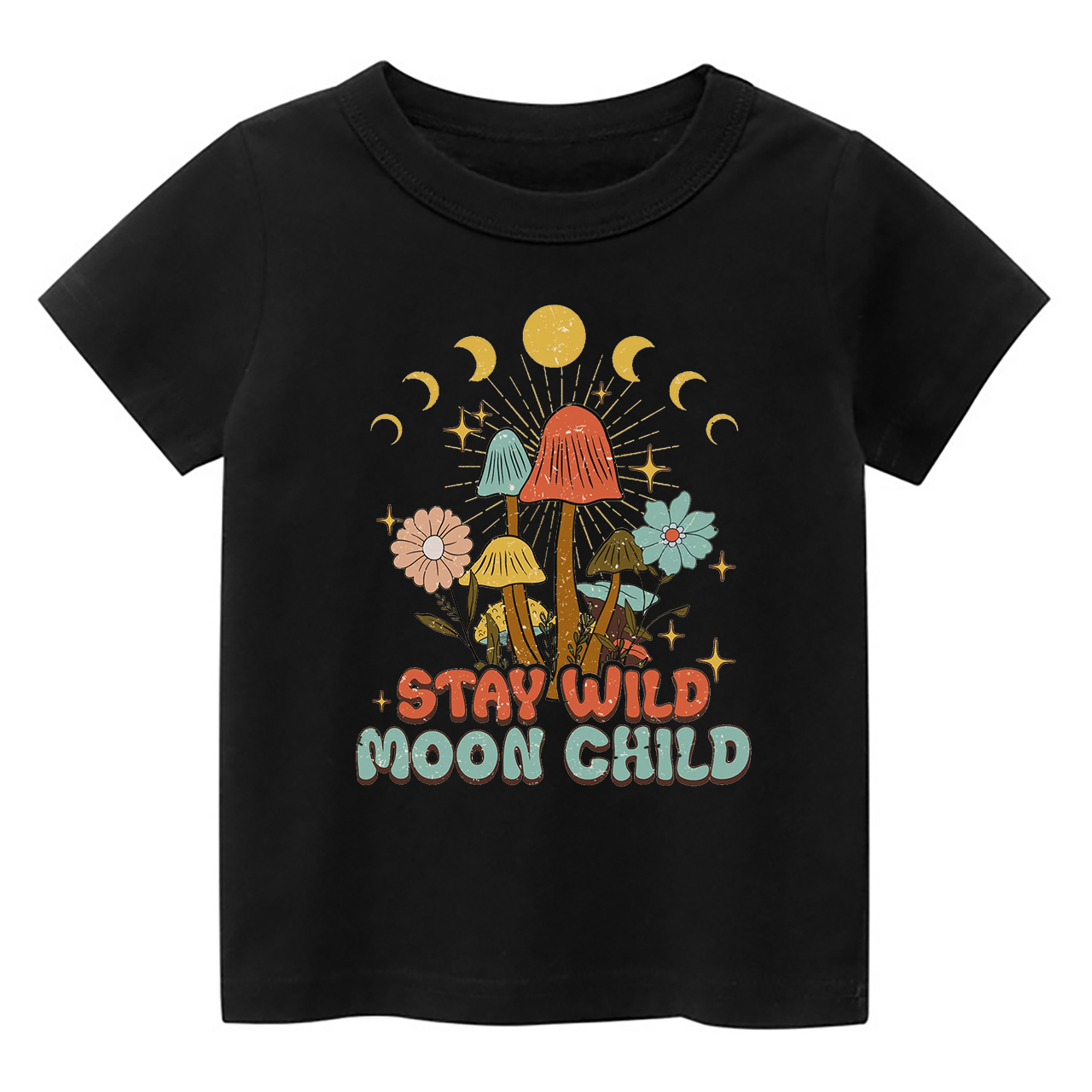 Stay Wild Moon Child Kids Shirt