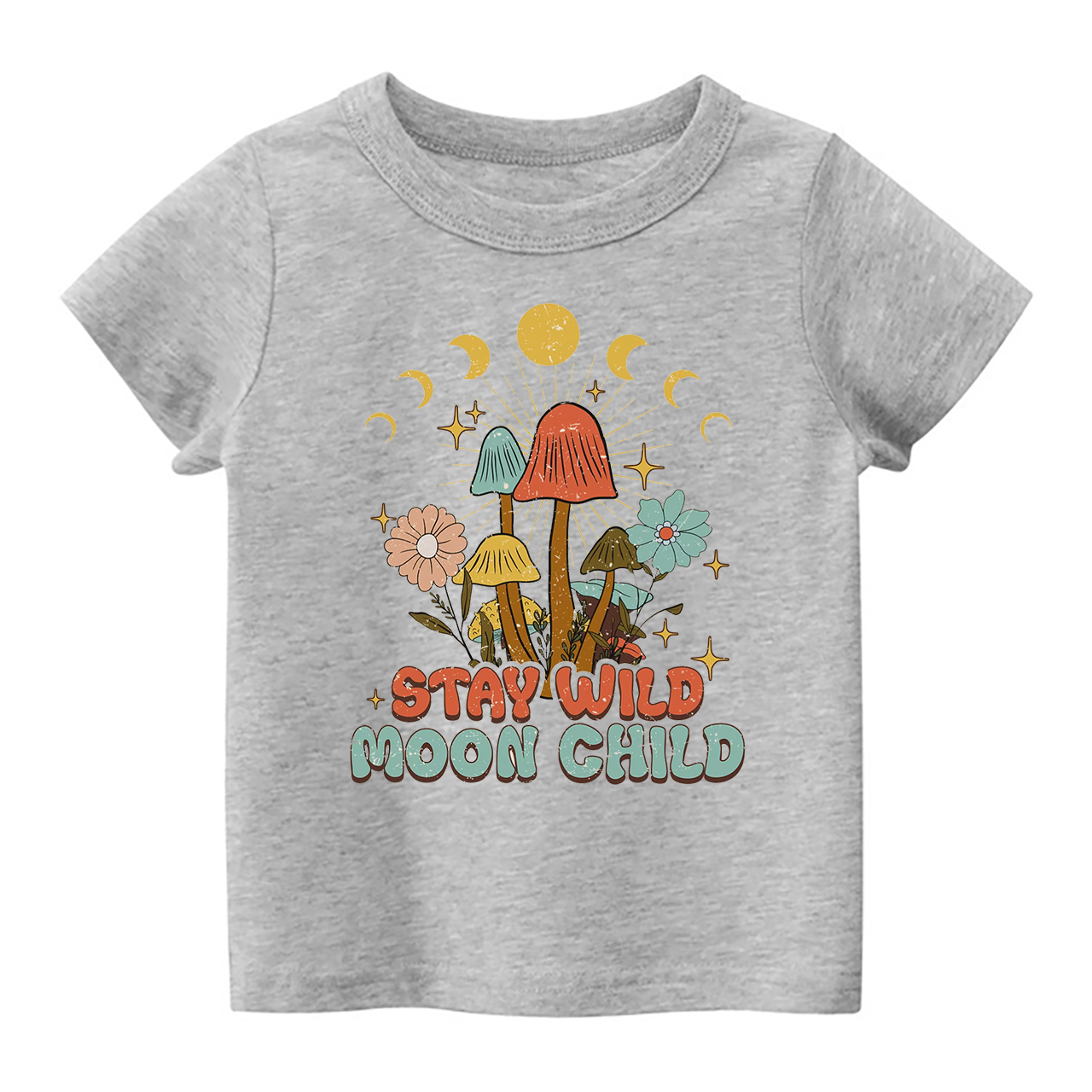 Stay Wild Moon Child Kids Shirt