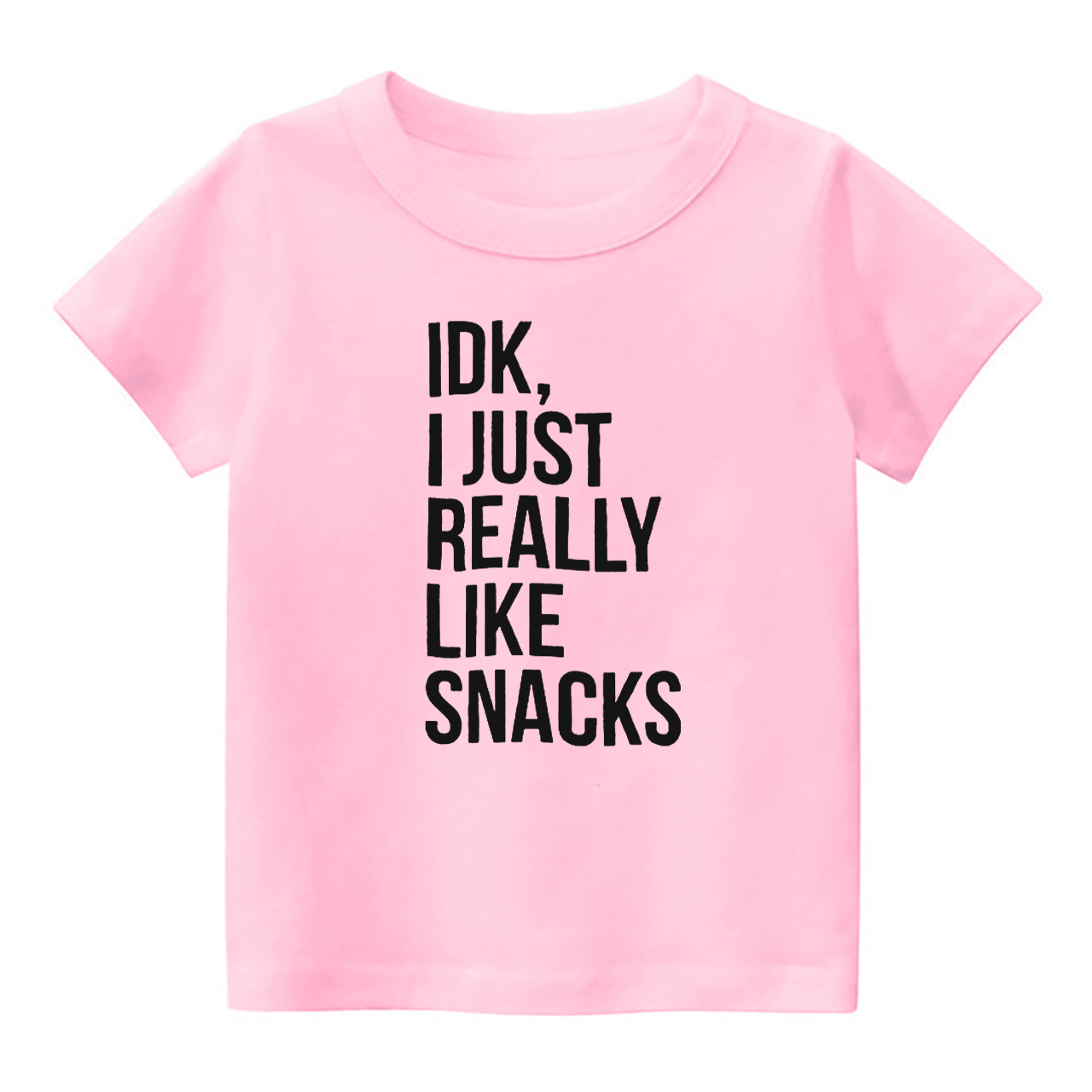 IDK I Just Really Like Snacks Kids Shirt