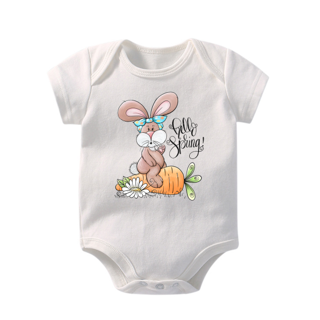 Hop Hop Easter Baby Bodysuit