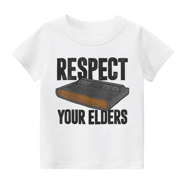 Respect Your Elders Kids Shirt