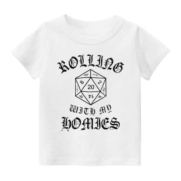 Rolling With My Homies Kids Shirt