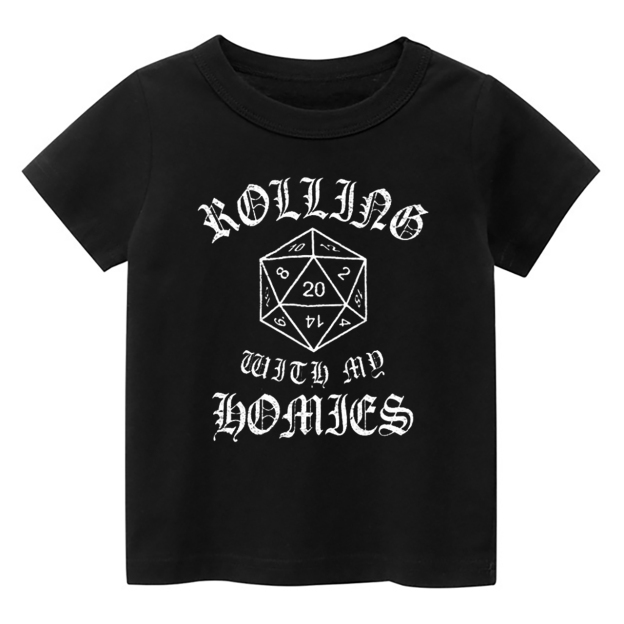 Rolling With My Homies Kids Shirt