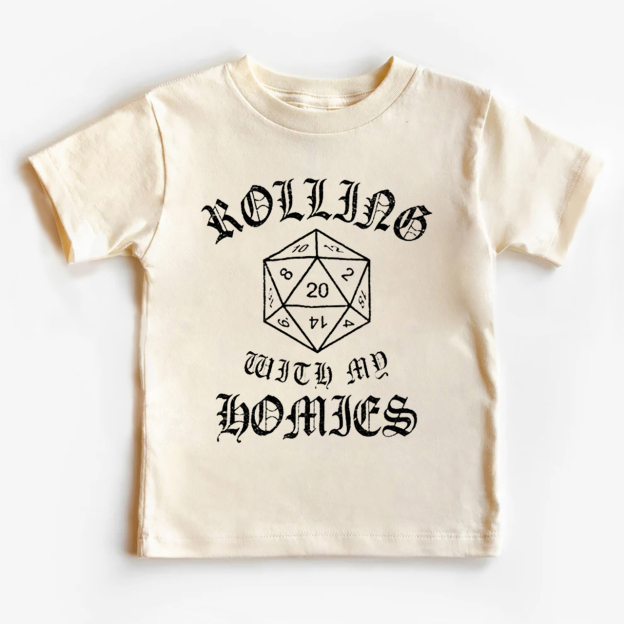 Rolling With My Homies Kids Shirt