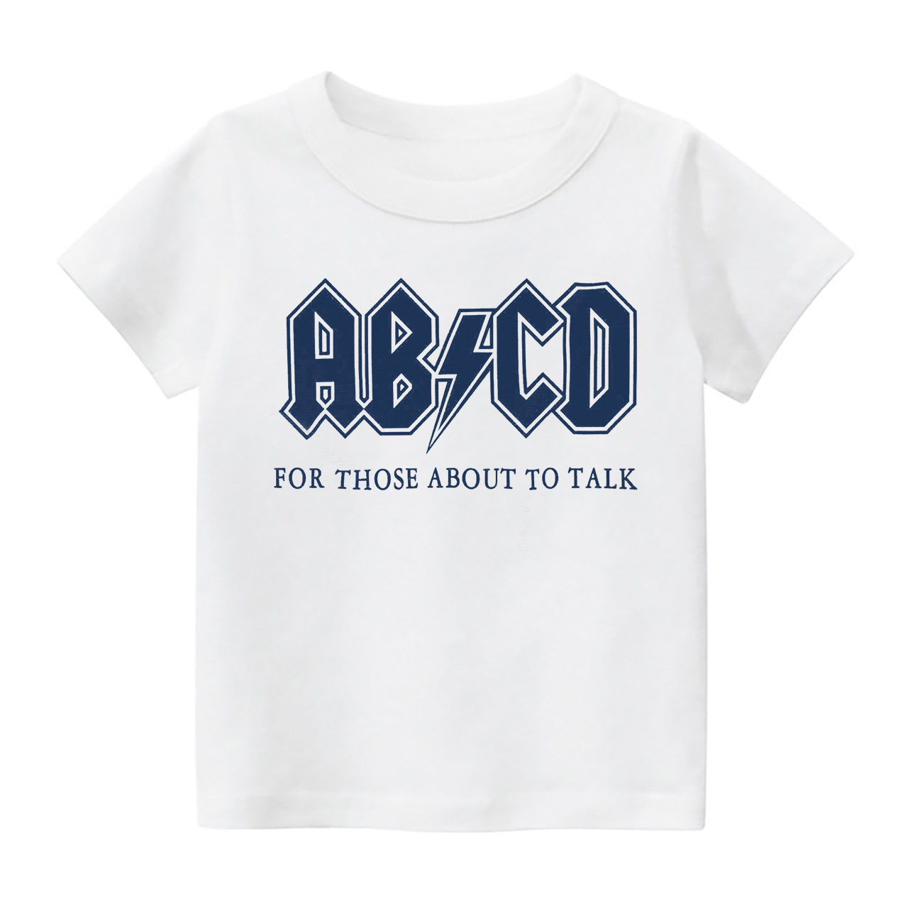 ABCD For Those About To Talk Kids Shirt