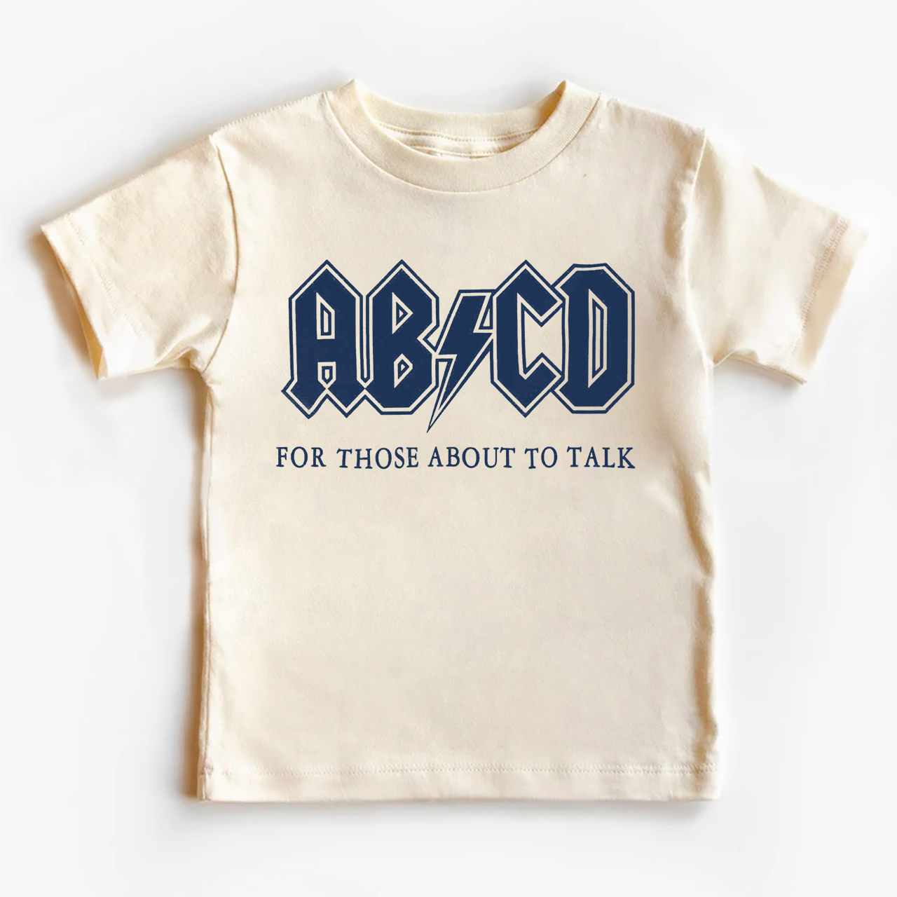ABCD For Those About To Talk Kids Shirt
