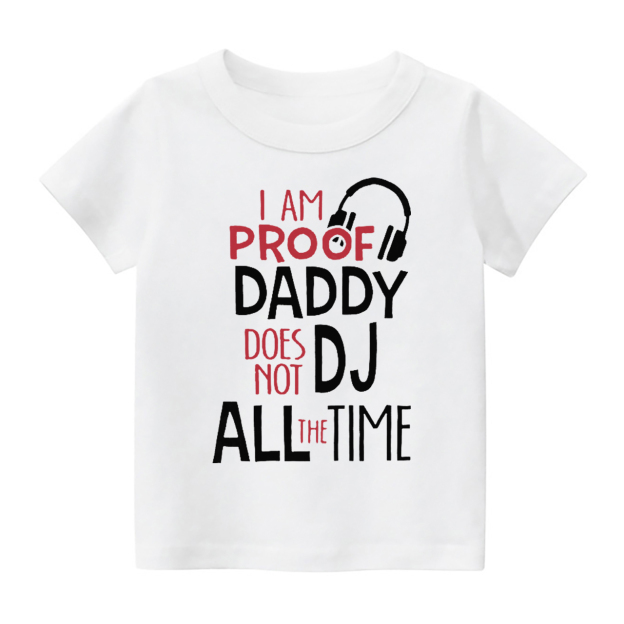 Daddy DJ Kids Shirt