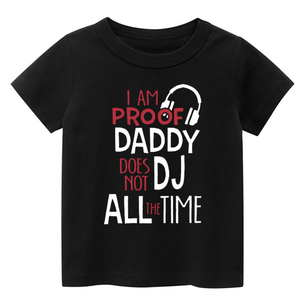 Daddy DJ Kids Shirt