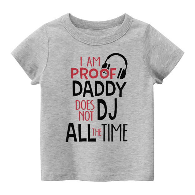Daddy DJ Kids Shirt