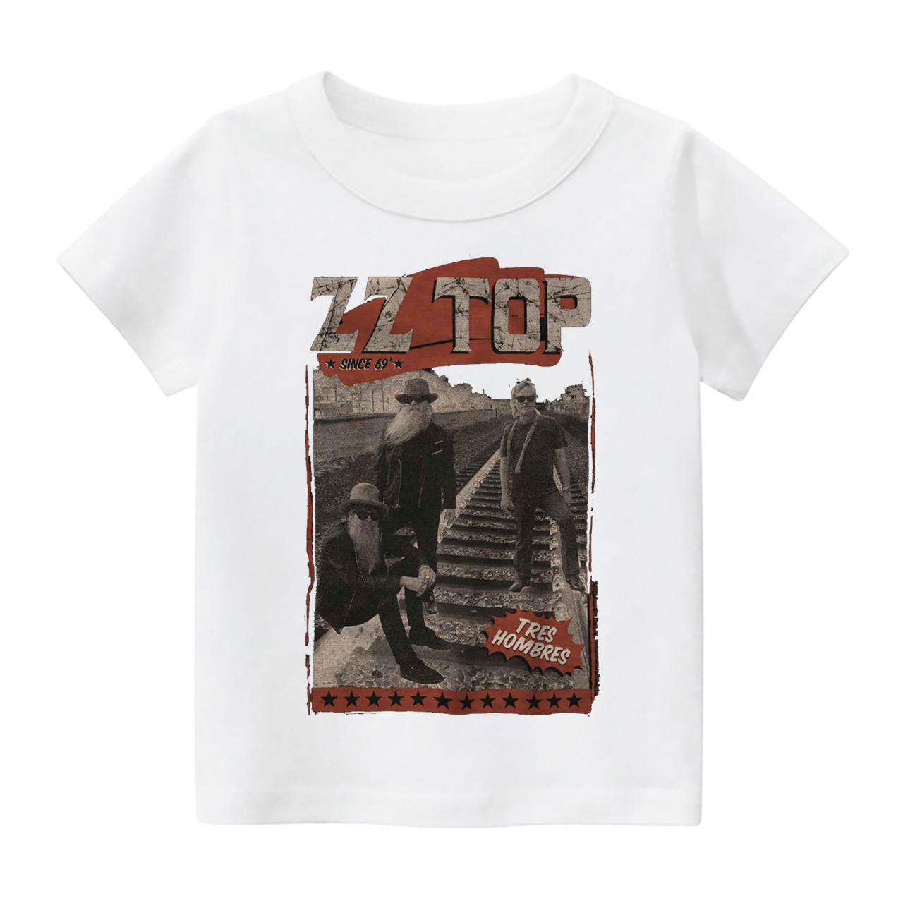 Tres Hombres ZZ Top Kids Shirt