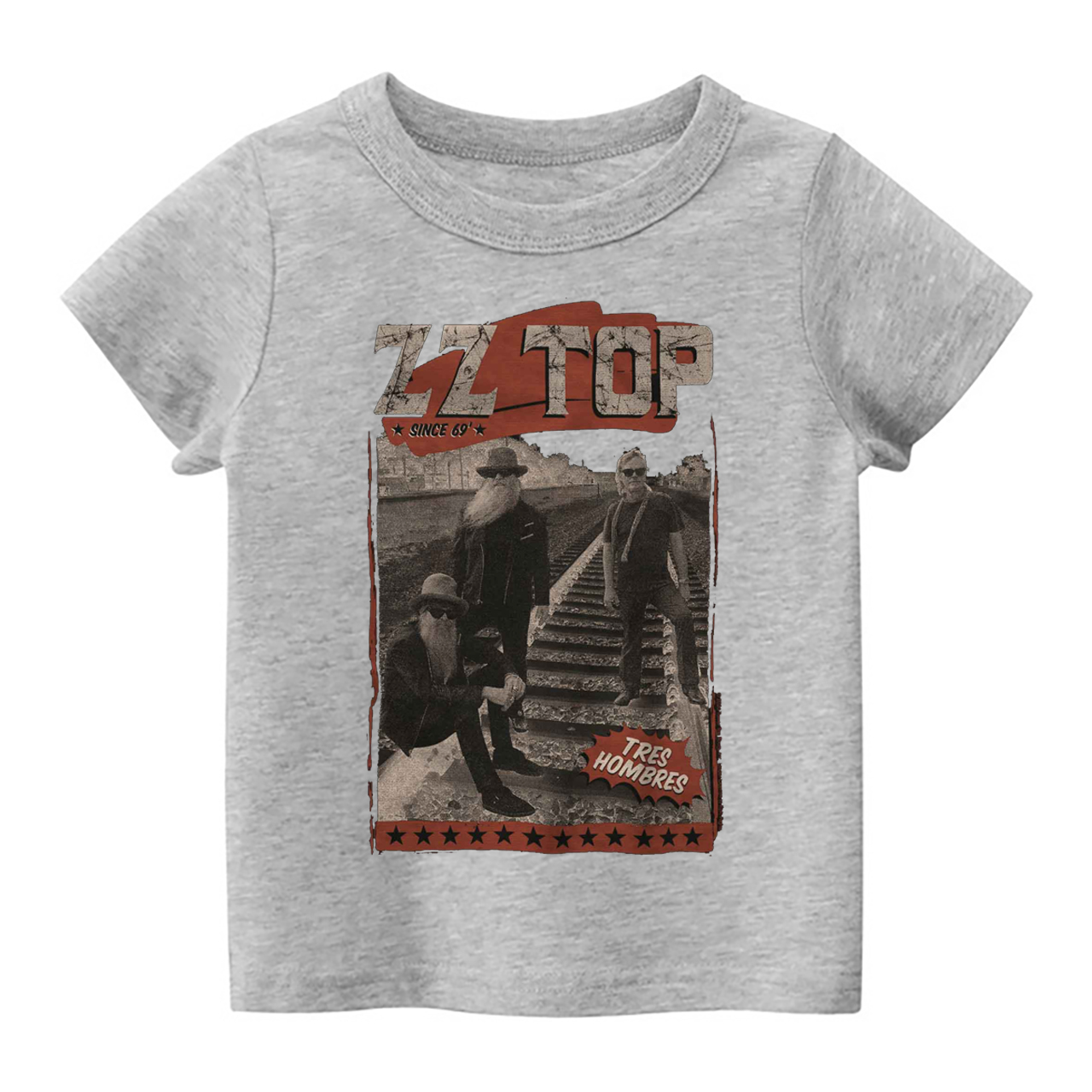 Tres Hombres ZZ Top Kids Shirt