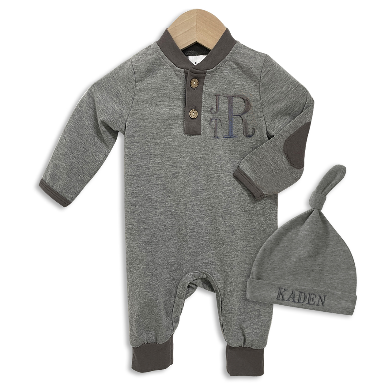 Personalized Baby Boy Coming Home Outfit 3 Piece Sets