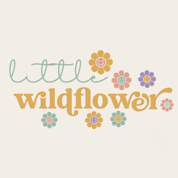 Little Wildflower Bodysuit For Baby