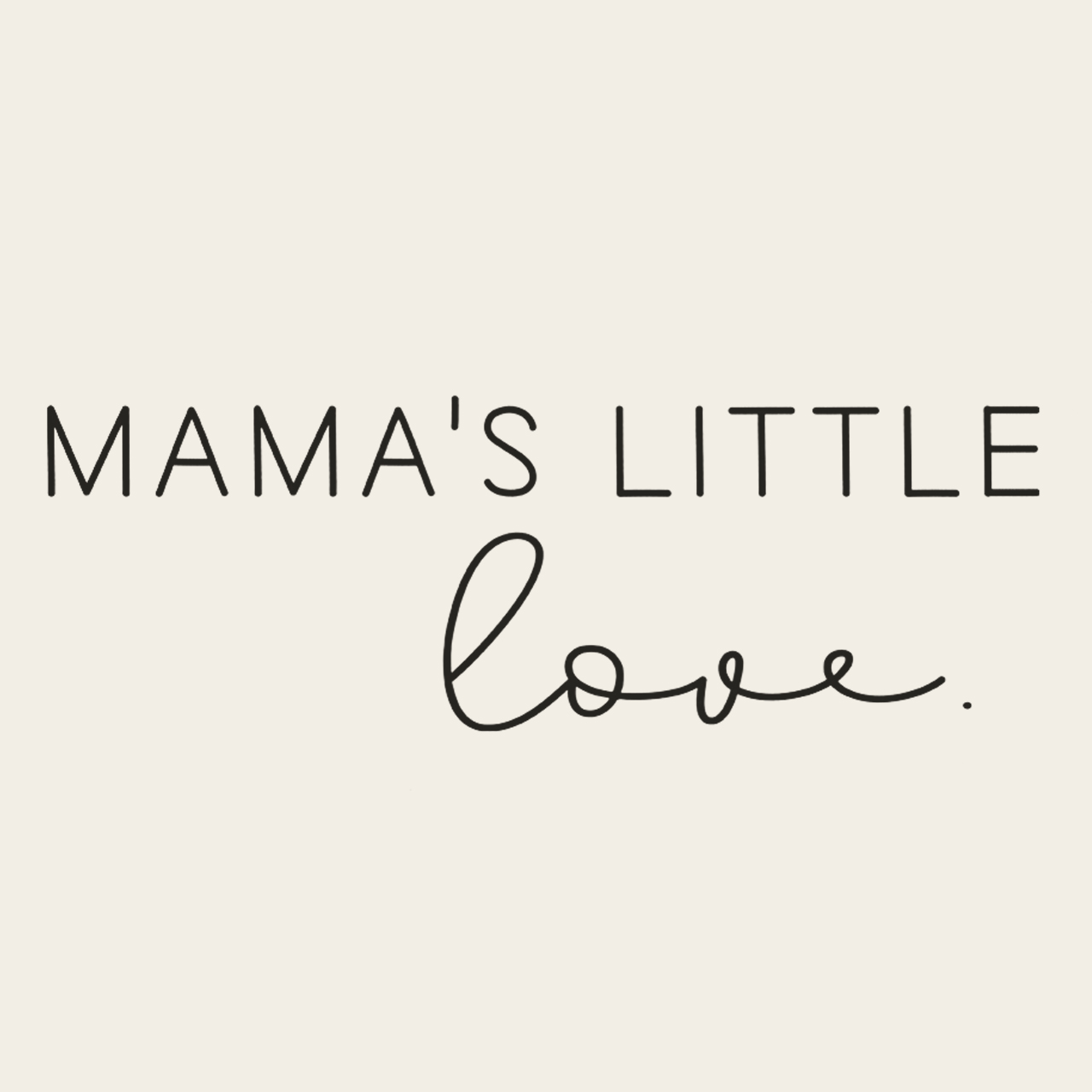 Mama's Little Love Bodysuit For Baby
