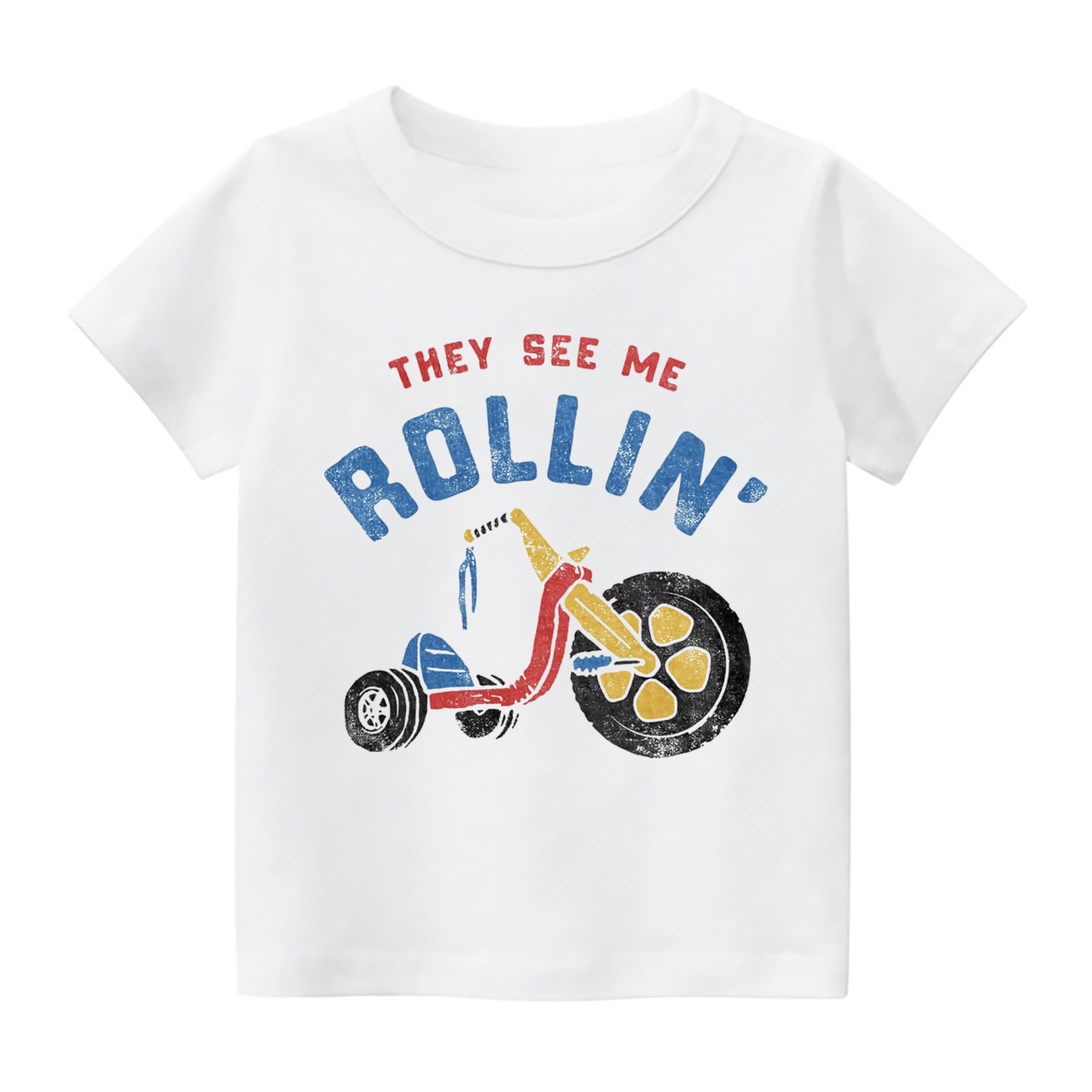 They See Me Rollin' Kids Shirt