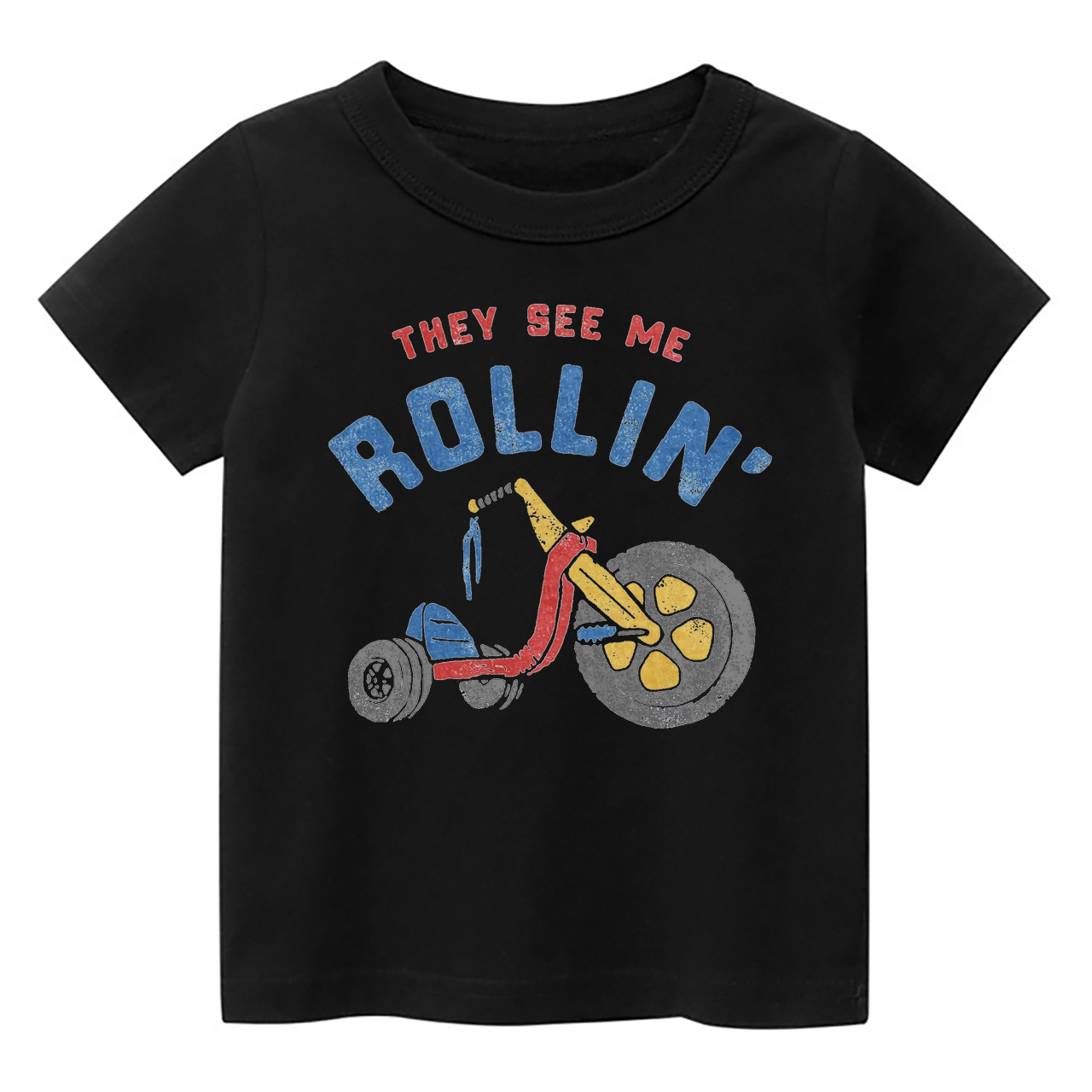 They See Me Rollin' Kids Shirt