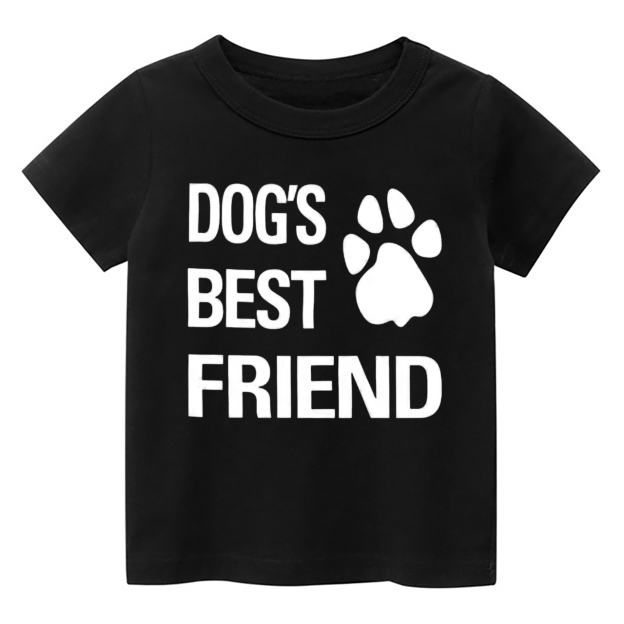 Dog's Best Friend Kids Shirt