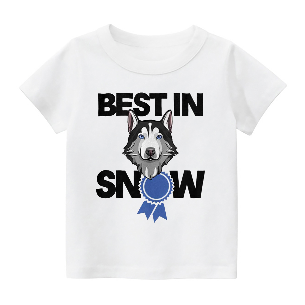 Snow Dog Kids Shirt