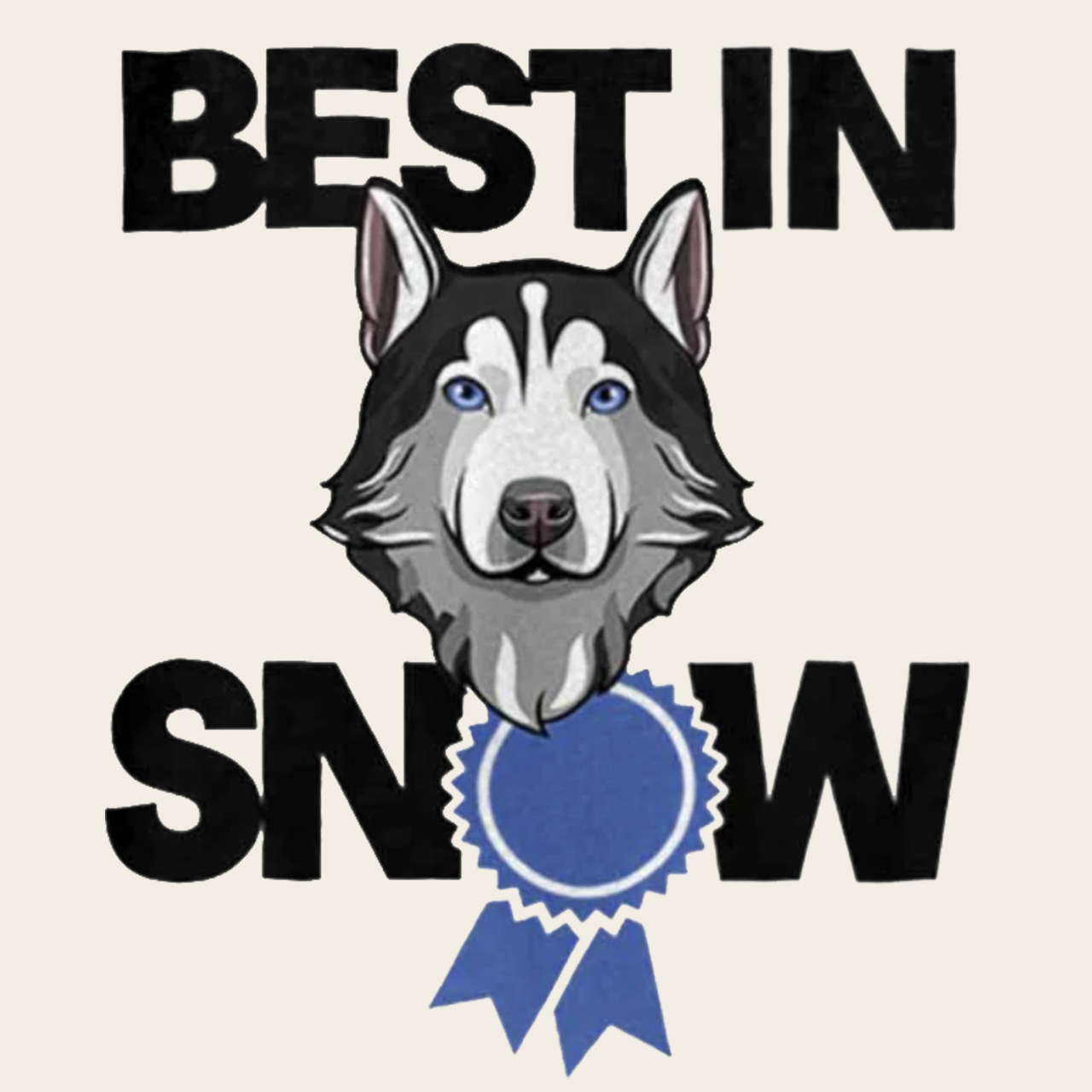 Snow Dog Bodysuit For Baby