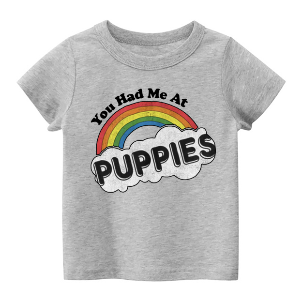 Rainbow Puppies Kids Shirt