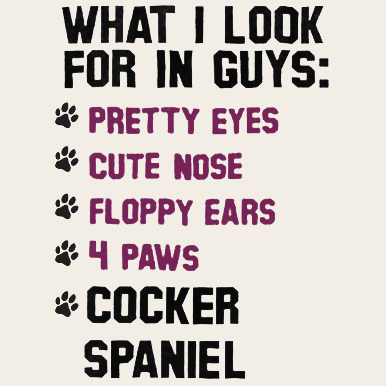 Cocker Spaniel List Bodysuit For Baby