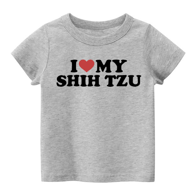 I Love My Pug Kids Shirt