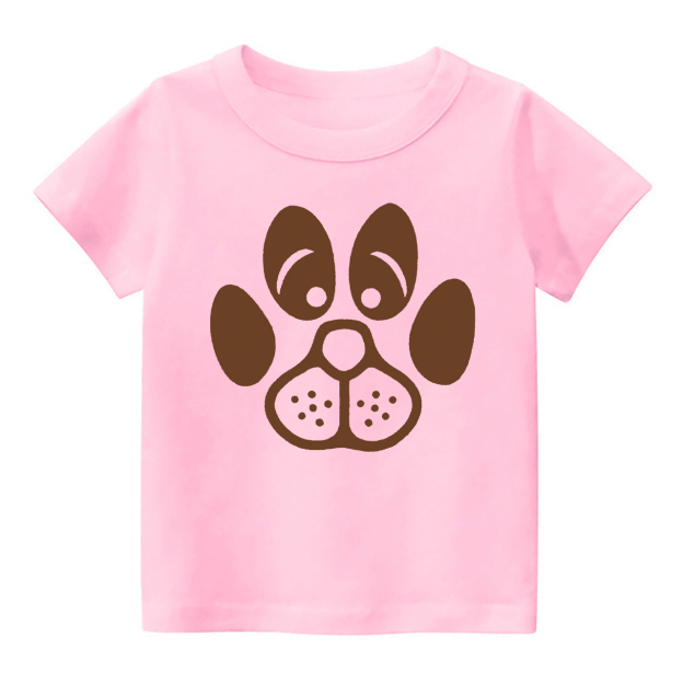  Dog Paw Prints Kids Shirt