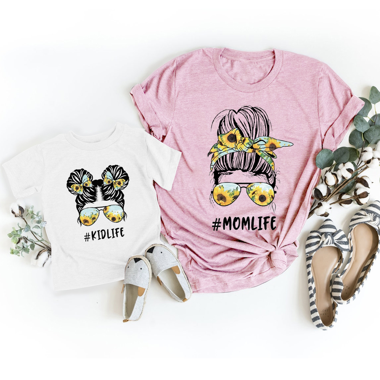 Sunflower Mama Mini Matching Life Shirt