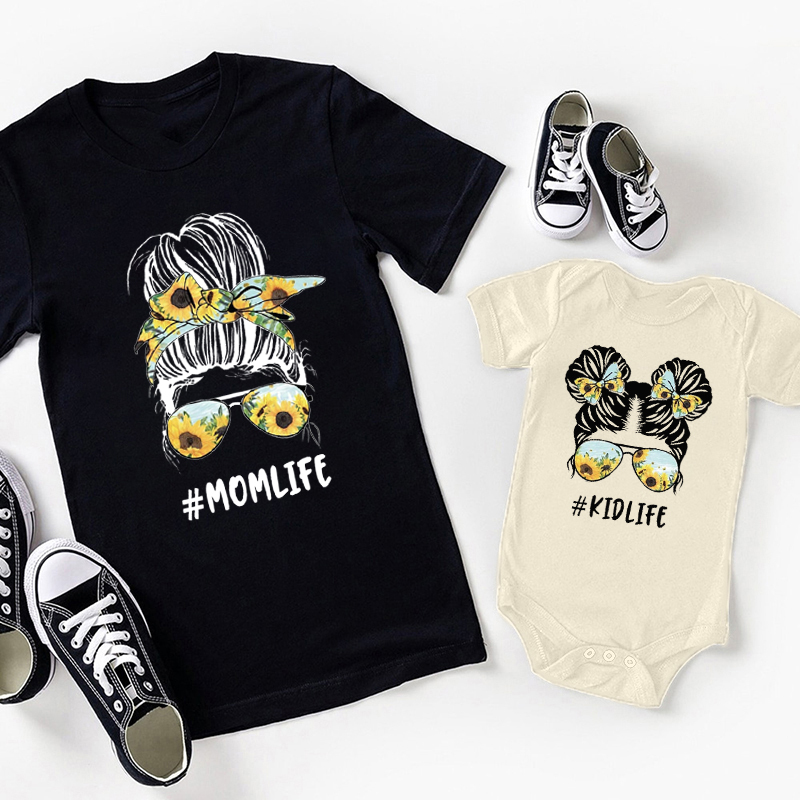 Sunflower Mama Mini Matching Life Shirt