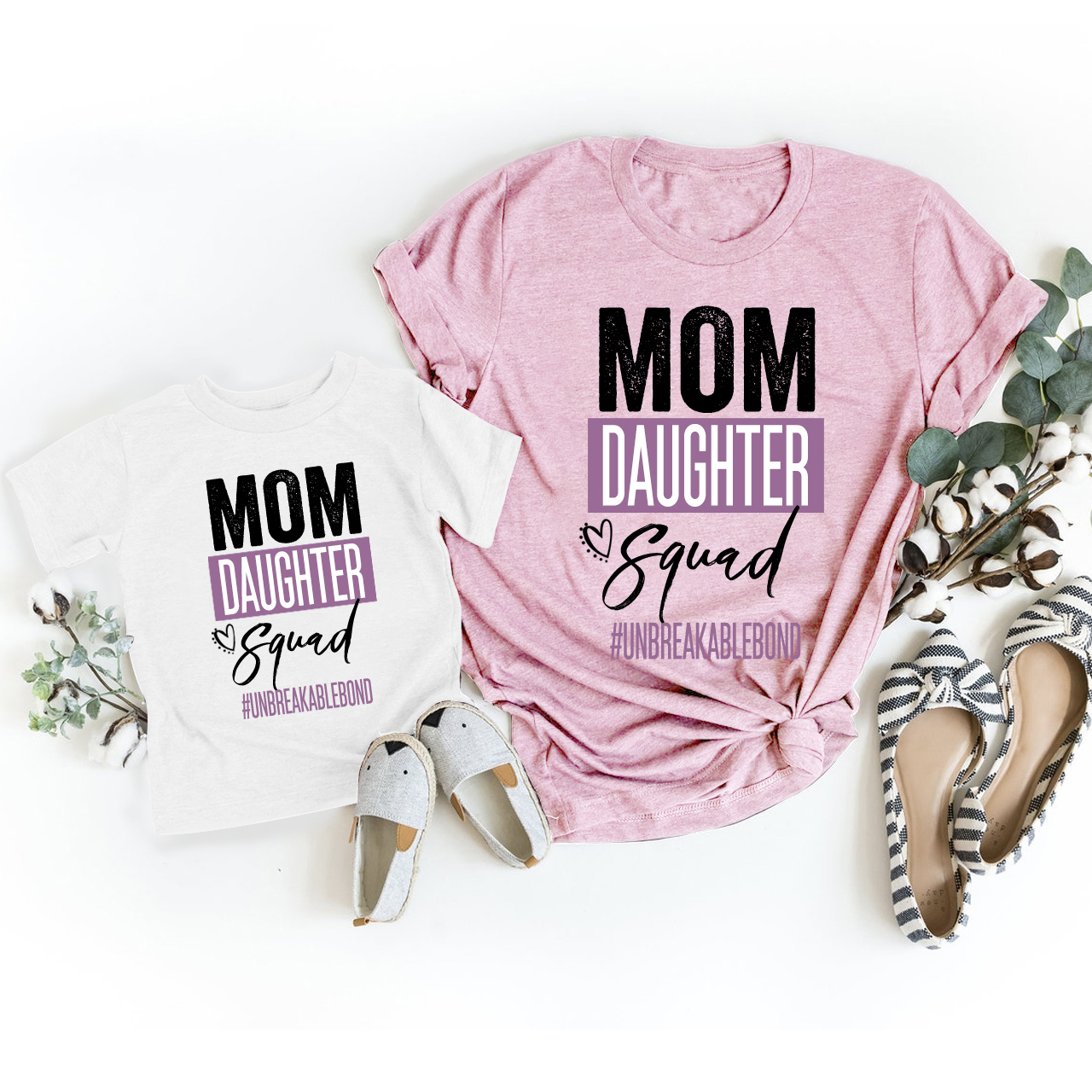 Unbreakable Bond Mommy And Me Matching T-Shirt