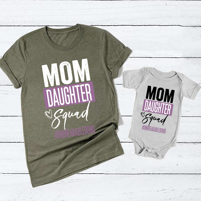 Unbreakable Bond Mommy And Me Matching T-Shirt
