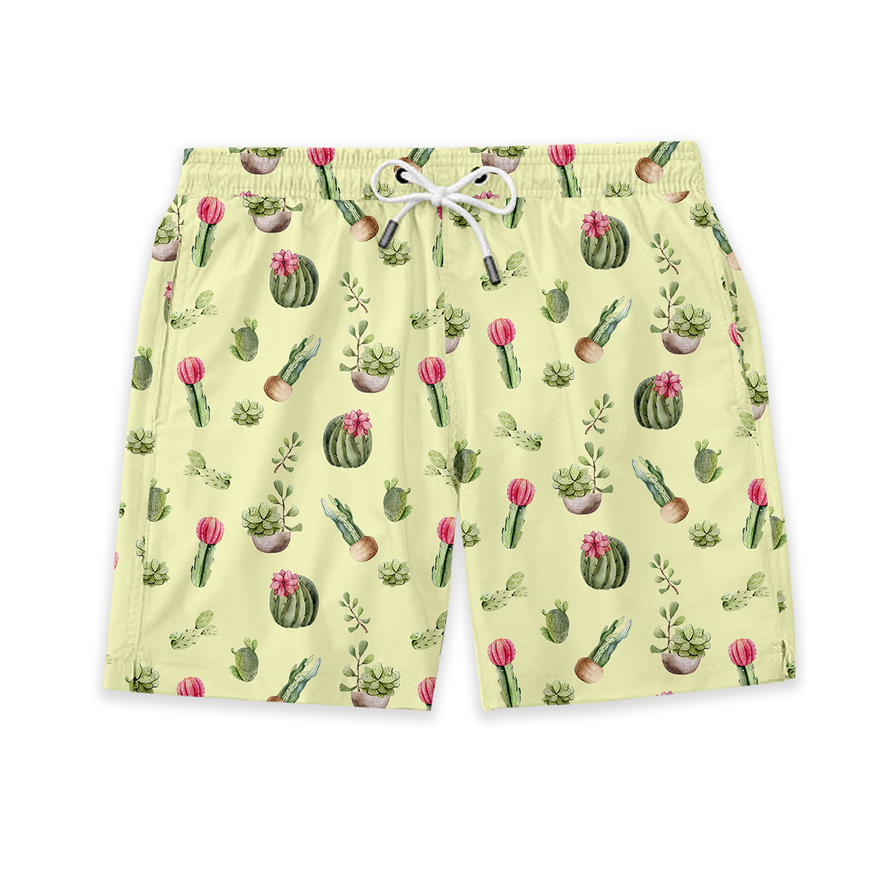 Green Cactus Kids Shorts