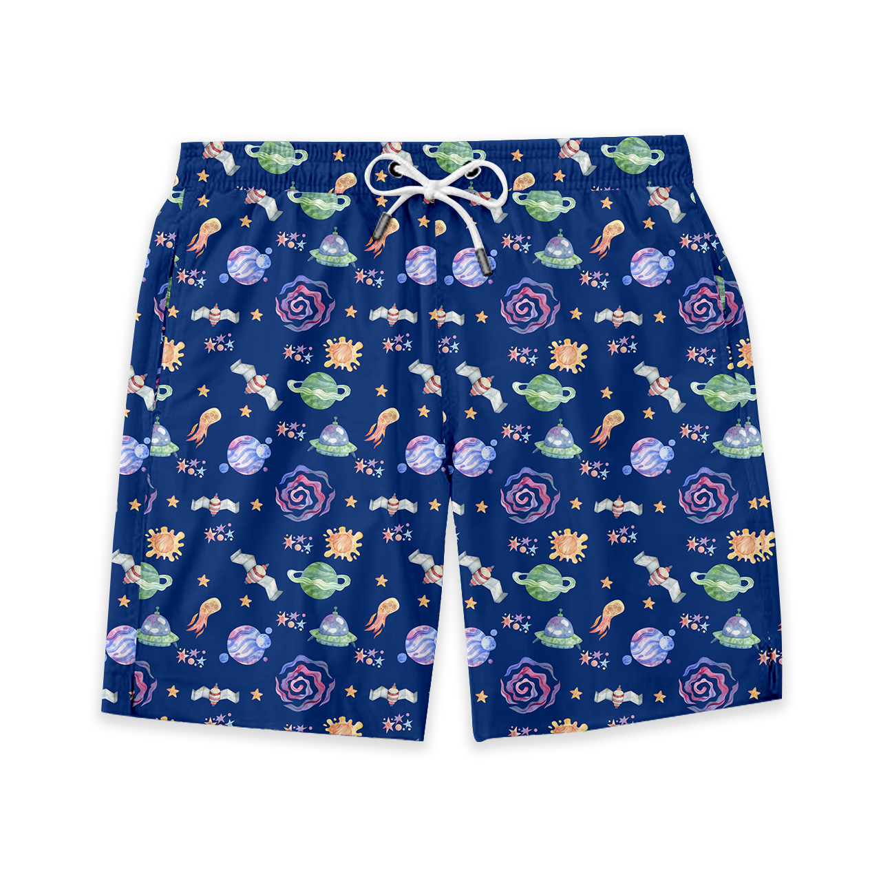 Blue Starry Sky Dad&Me Matching Shorts