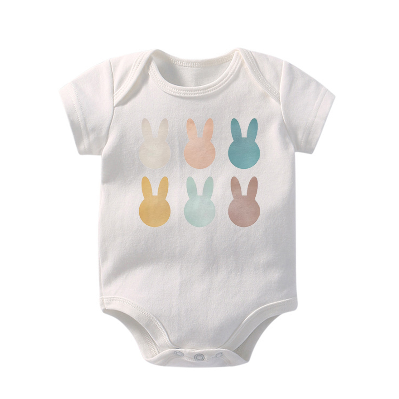 Easter Retro Bunny Baby Bodysuit