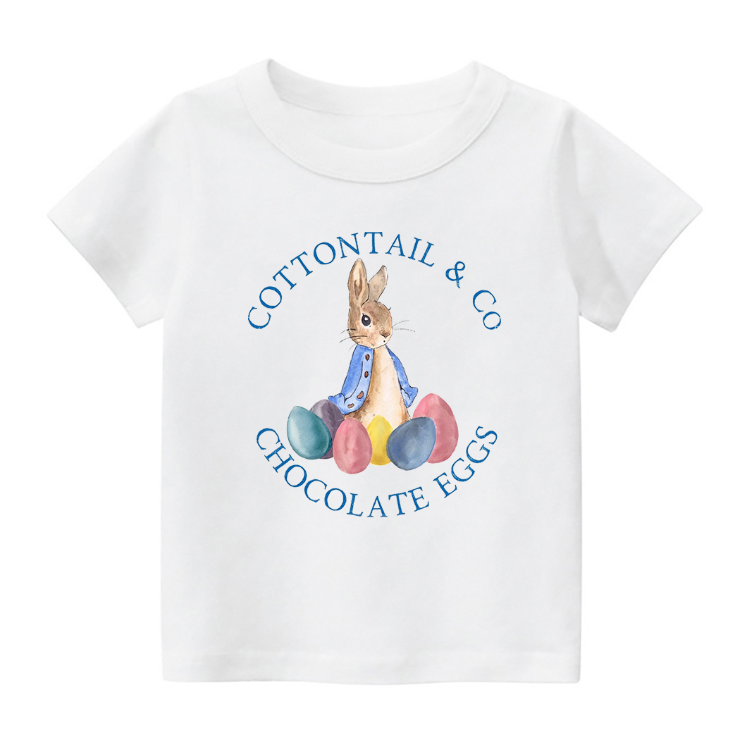 Peter Rabbit Chocolate Eggs Kids T-Shirt
