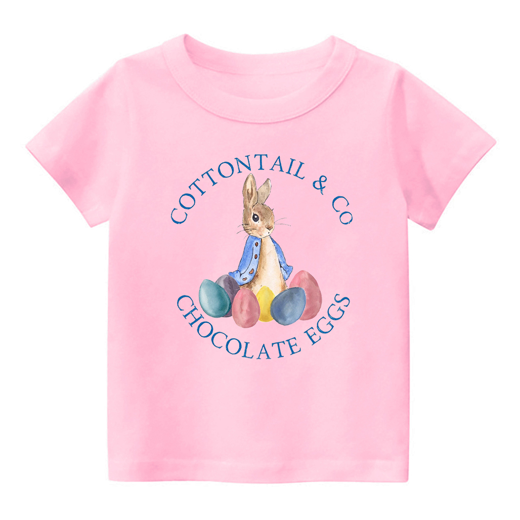 Peter Rabbit Chocolate Eggs Kids T-Shirt