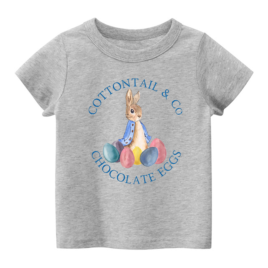 Peter Rabbit Chocolate Eggs Kids T-Shirt