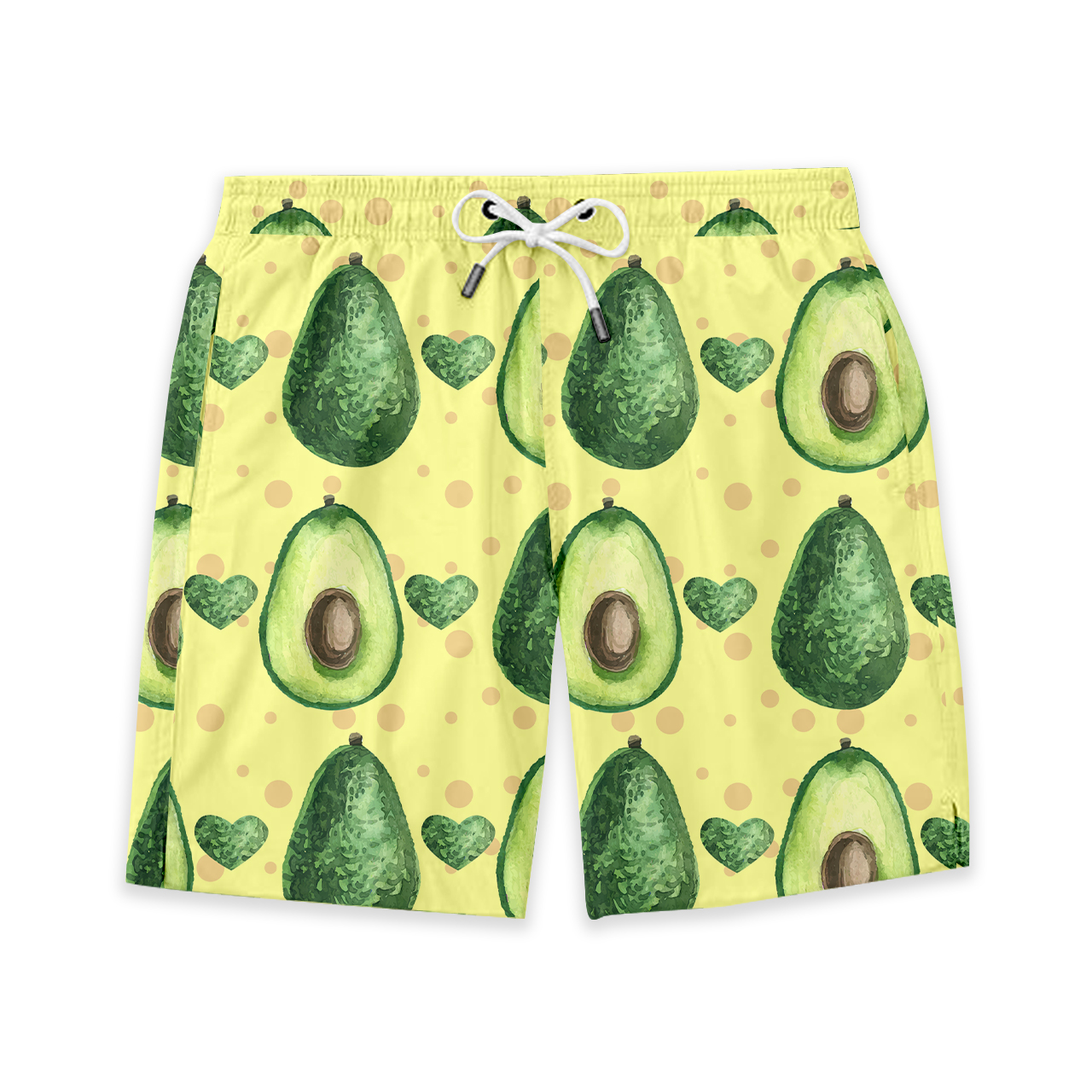 Avocado Fruit Kids Shorts